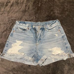 American Eagle jean shorts high waist size 6